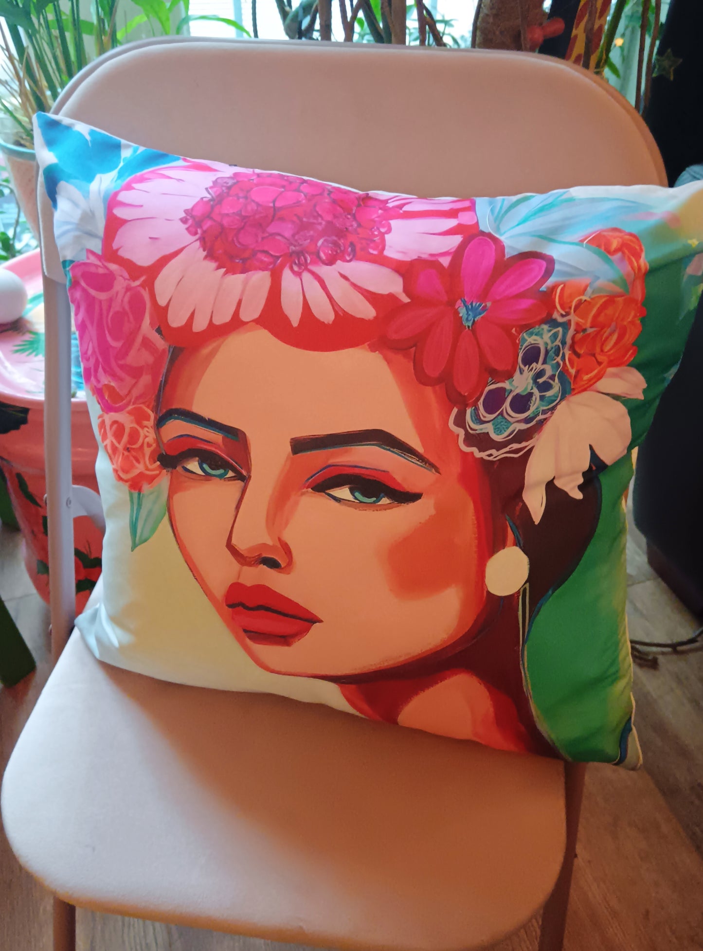 Flower Girl Cushion
