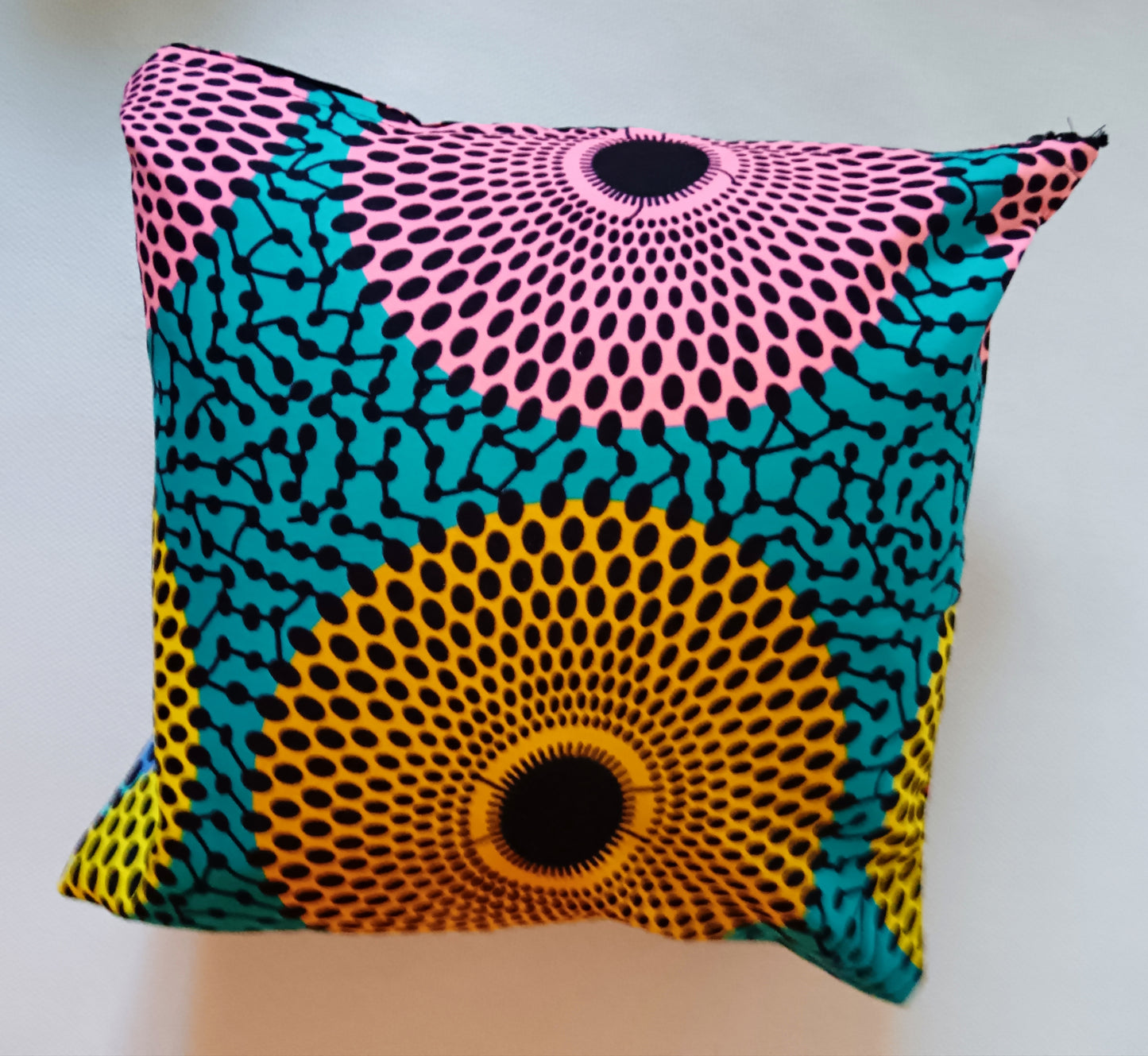 Pink and Yellow semi circle